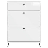 Shoe Cabinet BREDA 78 x 24 x 103 cm Engineered Wood 897539