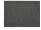 Carpet Floor Tiles 20 pcs 5 m 50x50 cm Anthracite 147309