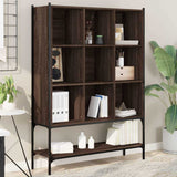 Bookcase Brown Oak 102x30x141.5 cm Engineered Wood 3214333