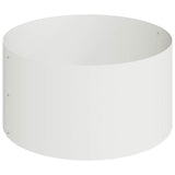 Garden Planter White 120 x 120 x 20 cm Cold-rolled Steel 873656