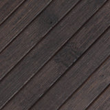 Rug Rectangular Dark Brown 100x500 cm Bamboo 376827