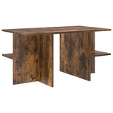 Coffee Table Smoked Oak 87 x 50 x 45 cm Engineered Wood 8001059