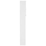 ZNTS Washing Machine Cabinet White 64x25.5x190 cm 808422