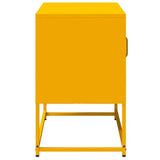 TV Cabinet Mustard Yellow 68x39x60.5 cm Steel 853389