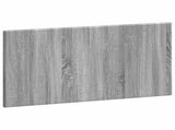 Wall-Mounted Headboard BREDA Grey Sonoma Engineered Wood 897641
