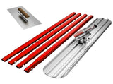 488 Concrete Bull Float with Trowel, Aluminium Alloy Concrete Finishing Tool, Adjustable 10931668