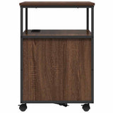 Cabinet with Charging Station Brown Oak 61 x 46 x 67 cm 859834
