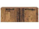 Wall-Mounted TV Cabinet Old Wood 59.5 x 31 x 30 cm 899053