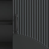 TV Cabinet Black 150 x 31 x 47 cm Engineered Wood 895376