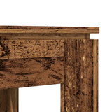 Dining Table Old Wood 120x60x76 cm Engineered Wood 855902