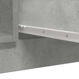 Sideboard with Drawers Concrete Grey 100.5x35x76 cm Engineered Wood 3328447