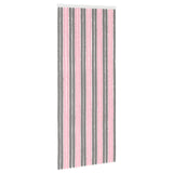 Insect Curtain Chenille Silver Grey and Pink 90 x 220 cm 42034440