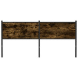 Replace Headboard Smoked Oak 160 cm Engineered Wood and Steel 4007702