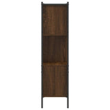 Bookcase Brown Oak 72x28x109 cm Engineered Wood 838887