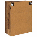 Wall-mounted Cabinet 2 pcs Old Wood 69.5 x 34 x 90 cm 3402689