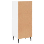ZNTS Sideboard White 34.5x34x90 cm Engineered Wood 828684