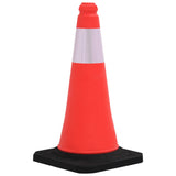 Reflective Traffic Cones with Heavy Bases 10 pcs 50 cm 150942