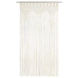 Macrame Curtain 140x240 cm Cotton 323977