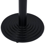 Bistro Table Leg Black 43x72 cm Cast Iron 325426