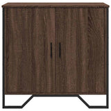 Sideboard Brown Oak 78x35.5x74.5 cm Engineered Wood 848543