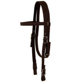 Western Saddle. Headstall&Breast Collar Real Leather 13" Brown 91351