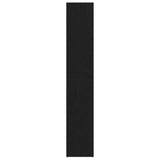 Book Cabinet Black Oak 36 x 30 x 171 cm Engineered Wood 862499