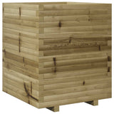 Garden Planter 60x60x72 cm Impregnated Wood Pine 3282618