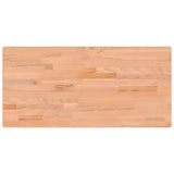 Desk Top 115x55x2.5 cm Solid Wood Beech 356094