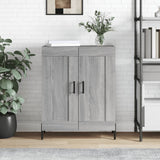 Sideboard Grey Sonoma 69.5x34x90 cm Engineered Wood 830210