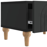 TV Cabinet with Drawer Black 147 x 34.5 x 30 cm Engineered Wood 894246
