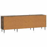 TV Cabinet Smoked Oak 150 x 31 x 52 cm Engineered Wood 894460