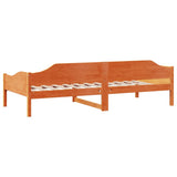 Bed Frame without Mattress Wax Brown 80x200 cm Solid Wood Pine 850913