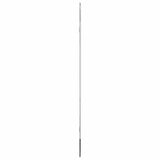 Wall Mirror Silver 90x40 cm Oval 348193