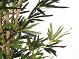 Artificial Bamboo Tree 828 Leaves 150 cm Green 358960