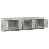 TV Cabinet 168 x 33 x 47 cm Concrete Grey Engineered Wood 8011206