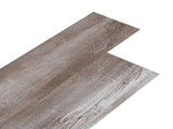 Self-adhesive PVC Flooring Planks 30.5 x 61 cm 28 pcs PVC 42046428