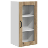 Wall Glass Cabinet LUCCA 2 pcs Artisan Oak 40 x 31 x 80 cm 885004
