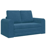 Sofa Bed Blue 148 x 71 x 83 cm Velvet 4106683