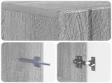 TV Cabinet Grey Sonoma Engineered Wood 896461