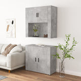 Highboard Concrete Grey Engineered Wood 3185355