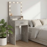Dressing Table Concrete Grey 50 x 41 x 135 cm Engineered Wood 865094