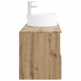 Bathroom Furniture Set 2 pcs Artisan Oak Engineered Wood 3404083