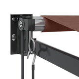 Automatic Retractable Awning Brown 350x250 cm 3215714
