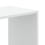 Bookcase White 102x32x108 cm Engineered Wood 3307837