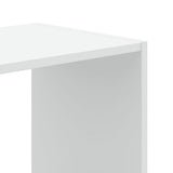 Bookcase White 68.5x32x68.5 cm Engineered Wood 852825