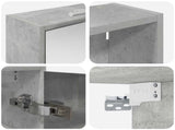 Bathroom Cabinet Set 3 pcs 116 x 16 x 62.5 cm Engineered wood 3403819