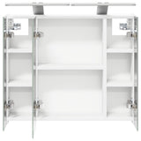 Bathroom Mirror Cabinet White 60 x 14.5 x 50 cm Engineered wood 889079