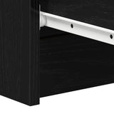 Sideboard Black Oak 60x35x98.5 cm Engineered Wood 861992
