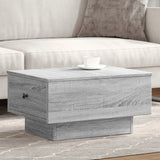 Coffee Table Grey Sonoma 60x45x31 cm Engineered Wood 848085