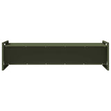 Livestock Feeding Trough Olive Green 108 x 50 x 28 cm 874616